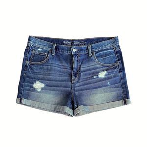 Mossimo Jean Cuffed Shorts A-2